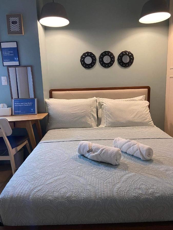 Modern And Cozy Studio Near Airport Terminal 3 Pasay Exterior foto